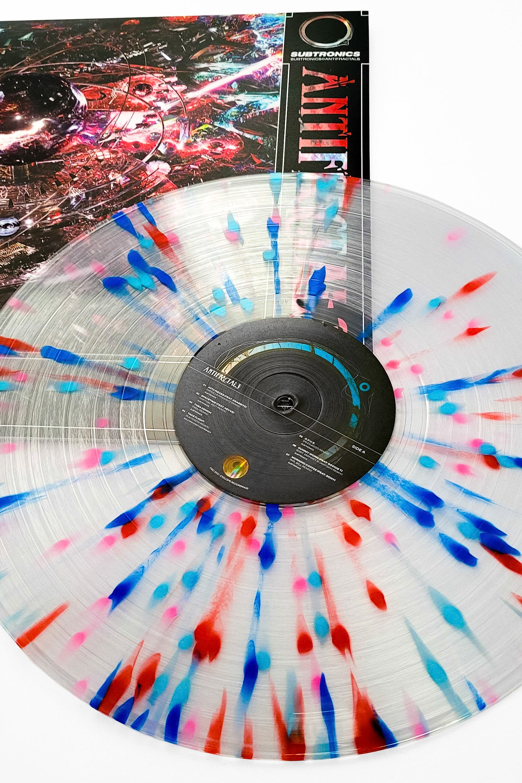 Subtronics - Antifractals - Double Gatefold Vinyl (Clear Radial Splatter)