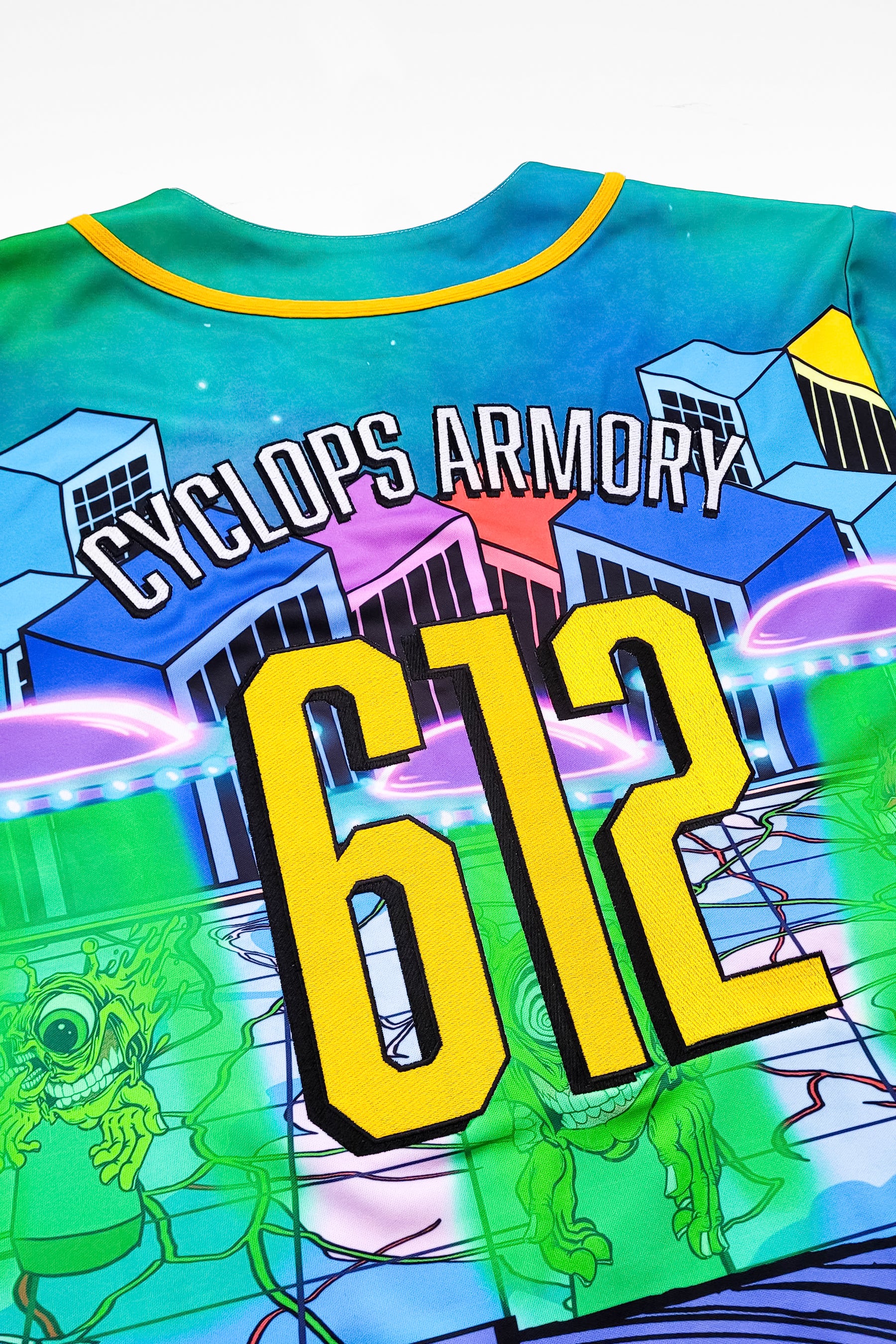 SUBTRONICS - CYCLOPS ARMORY - Baseball Jersey