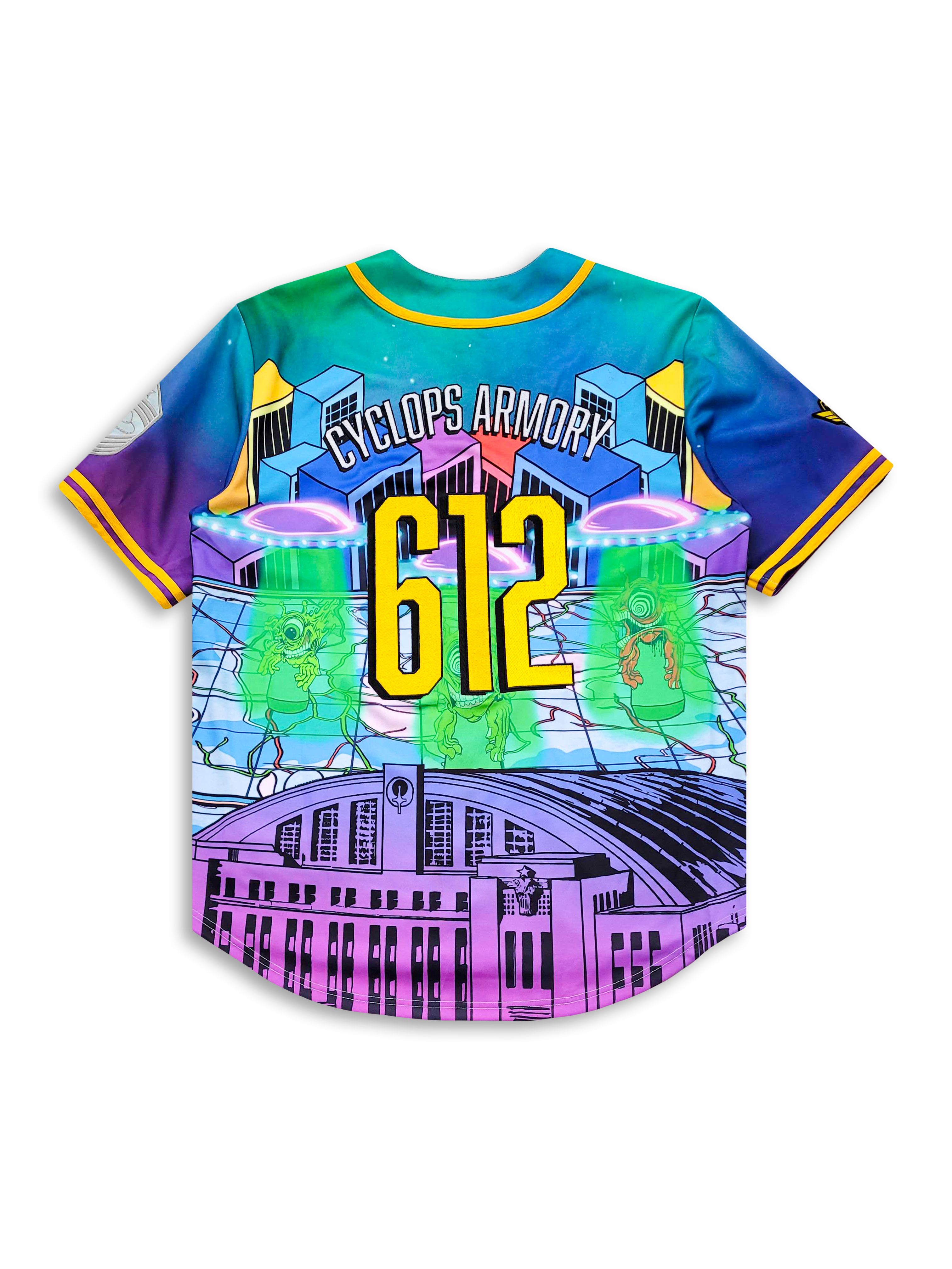 SUBTRONICS - CYCLOPS ARMORY - Baseball Jersey