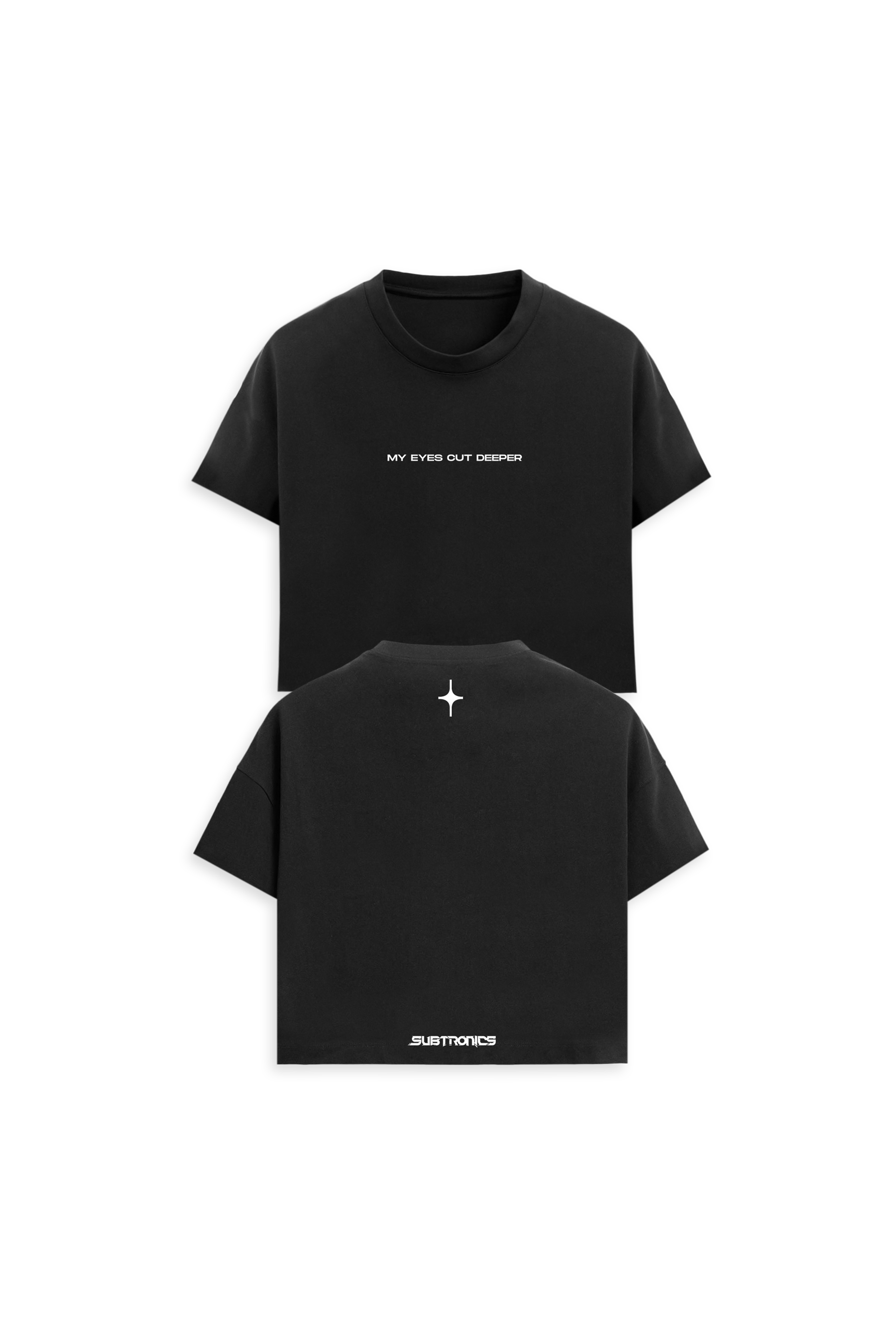 SUBTRONICS - EYES CUT DEEPER CROP TEE