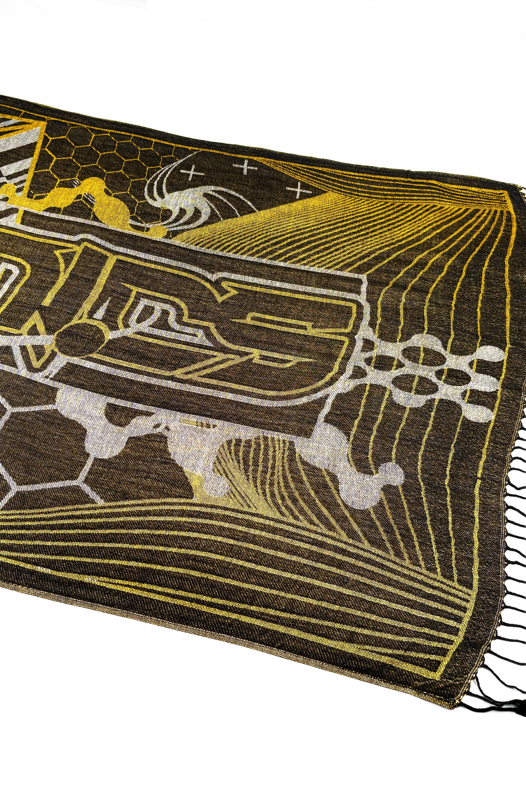 SUBTRONICS - CUBE METALLIC KNIT PASHMINA