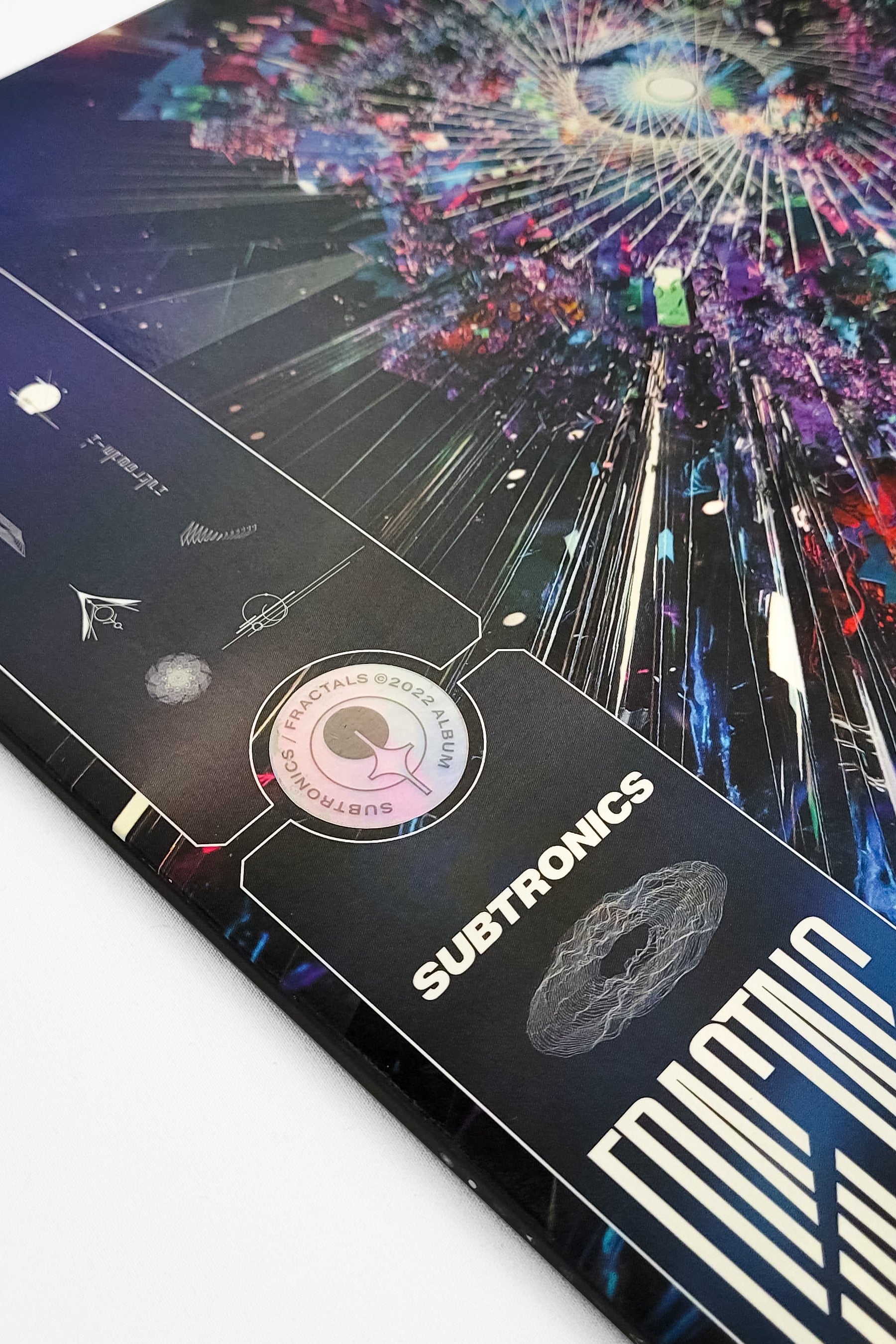 Subtronics - Fractals - Double Gatefold Vinyl (Clear Radial Splatter)