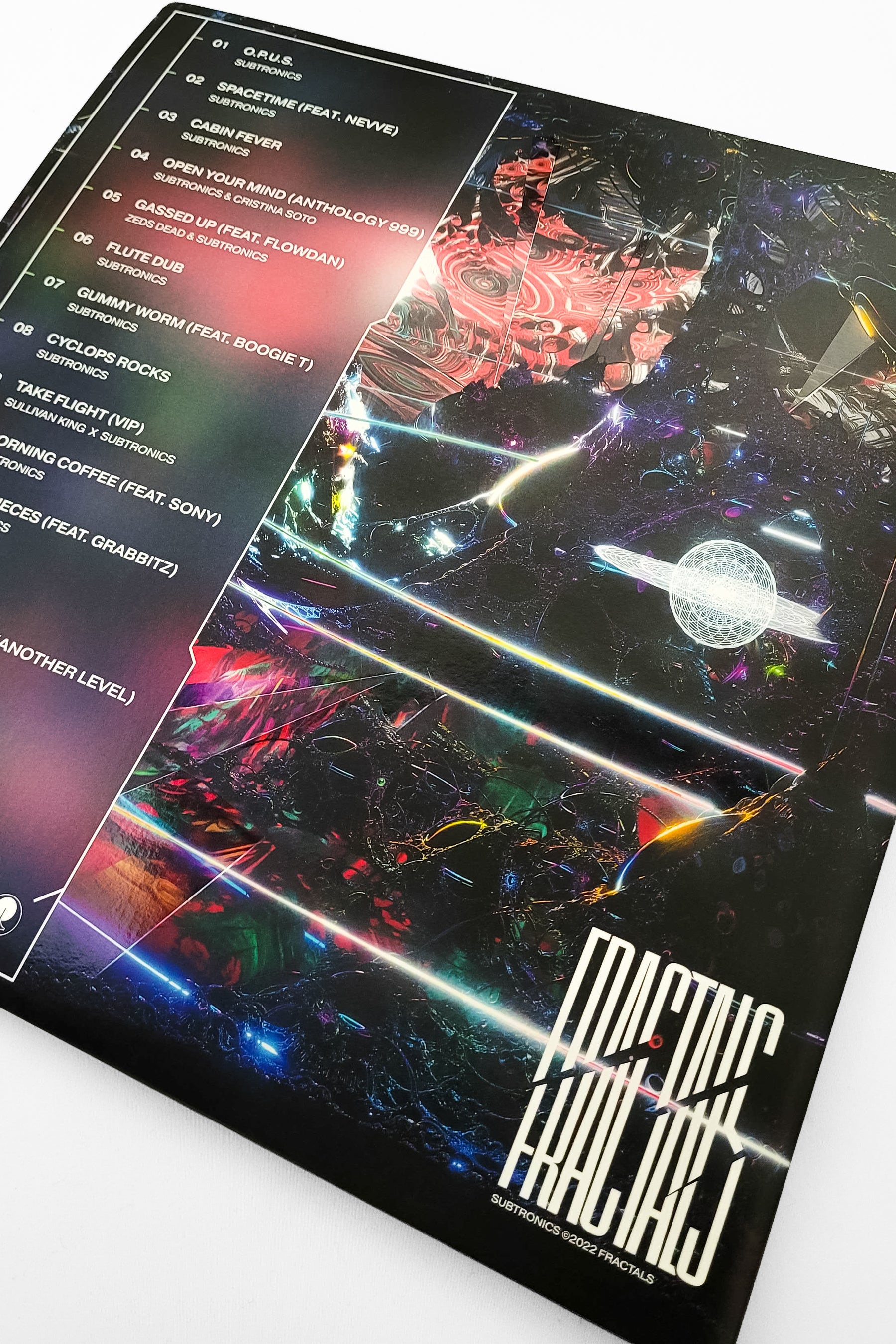 Subtronics - Fractals - Double Gatefold Vinyl (Clear Radial Splatter)