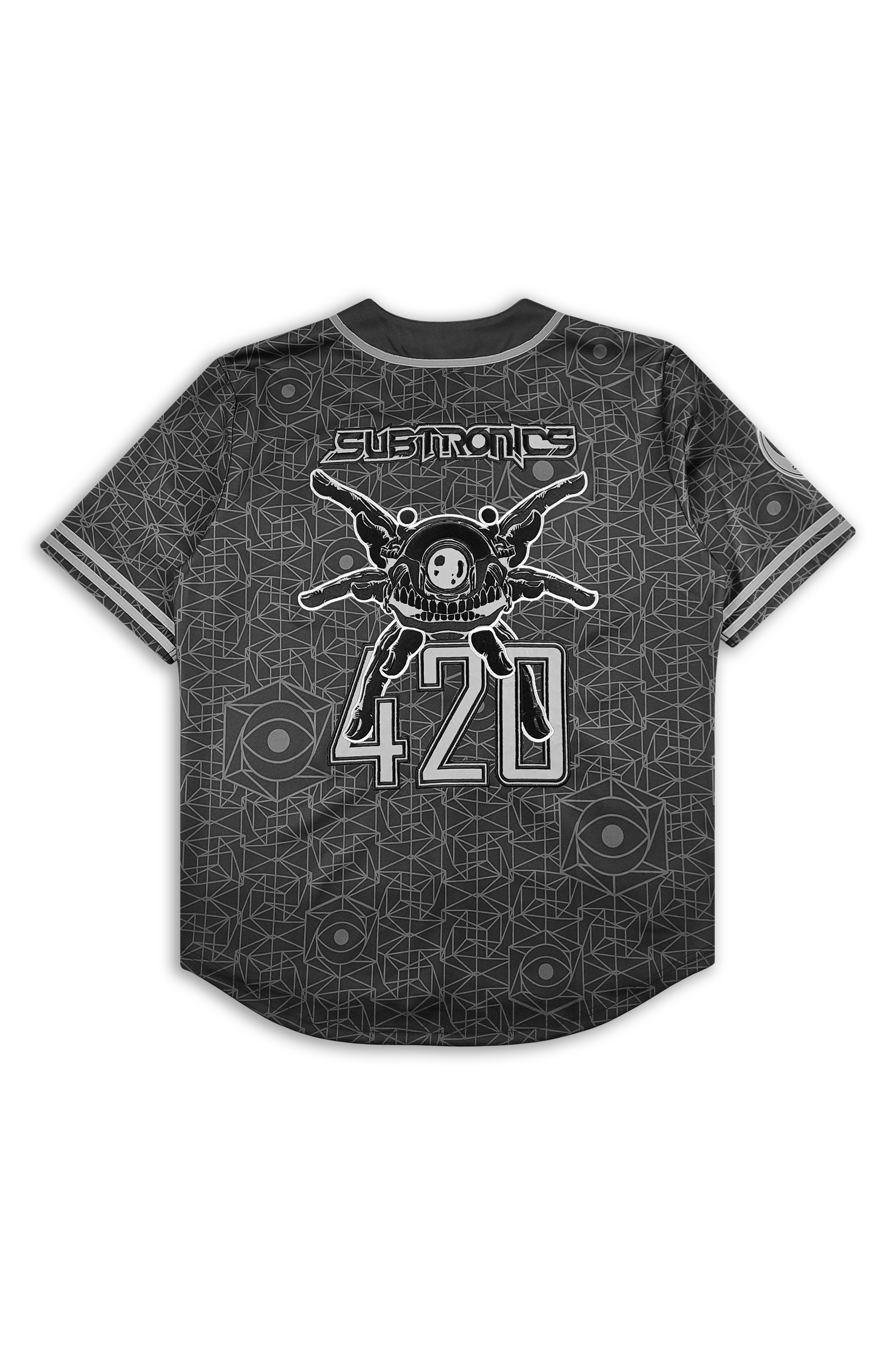 SUBTRONICS - CYCLOPS ARMY 420 BASEBALL JERSEY