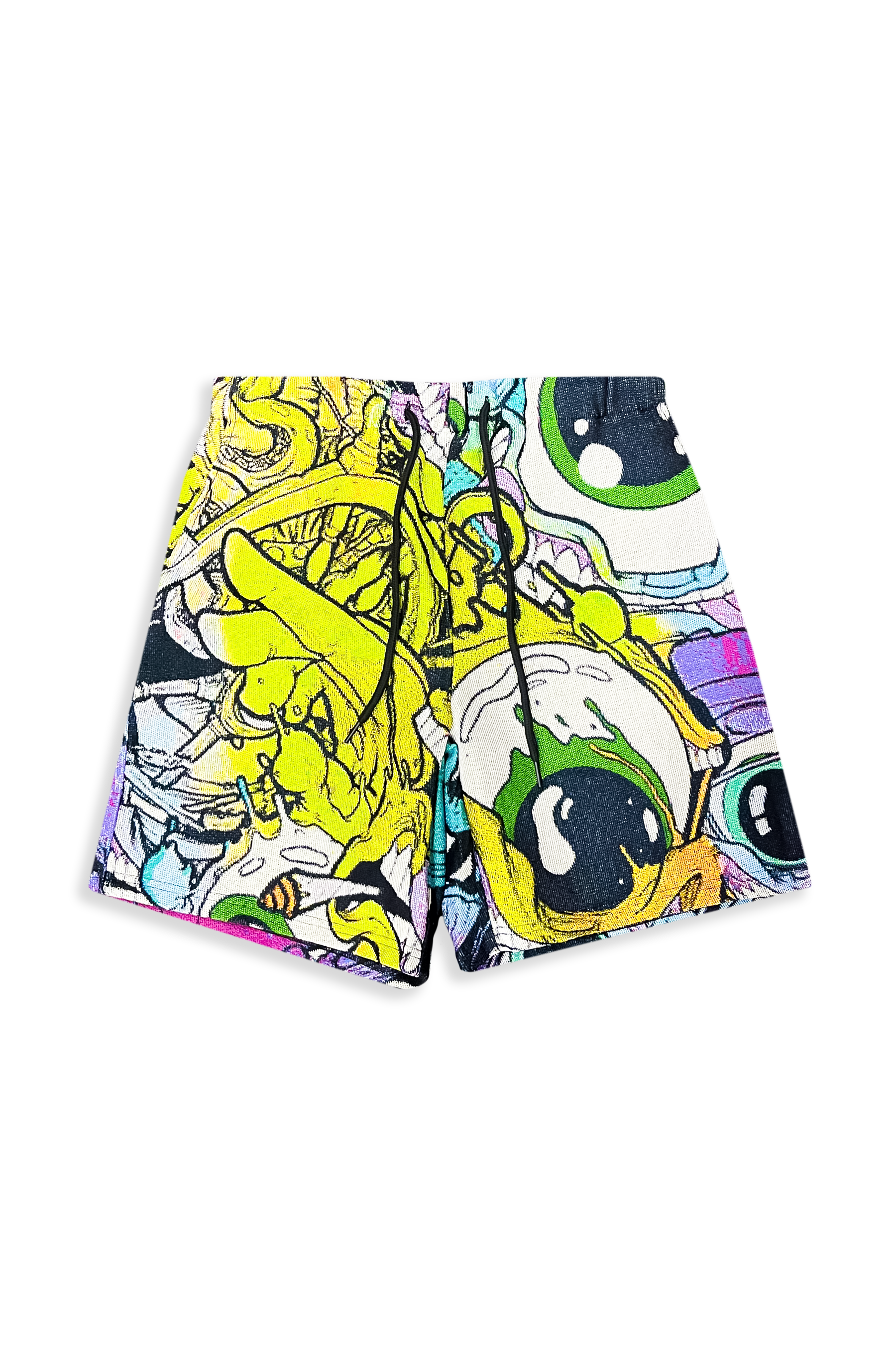 SUBTRONICS X AB CUSTOM KNIT WOVEN SHORTS