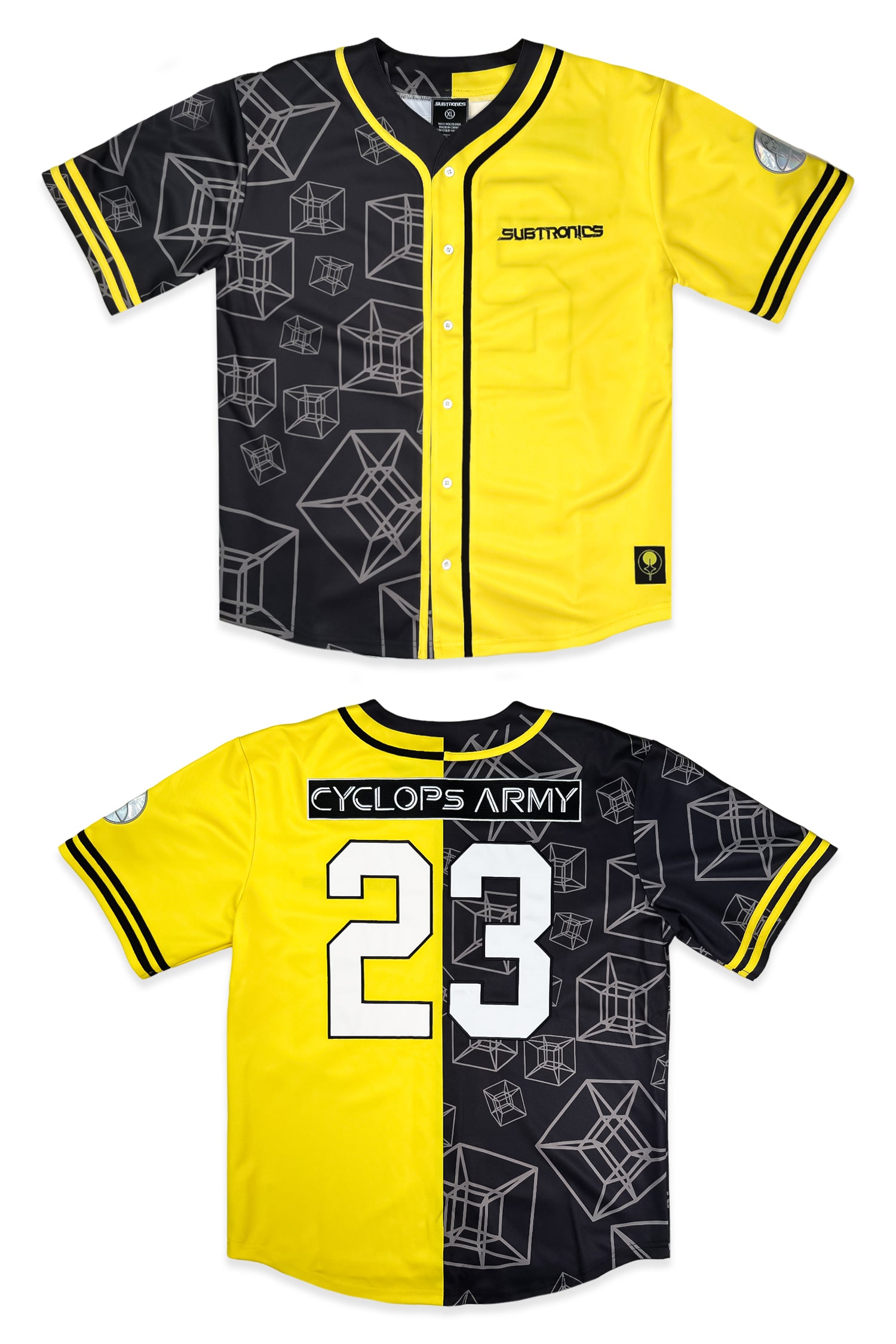 Subtronics - Classic Cyclops Army Baseball Jersey