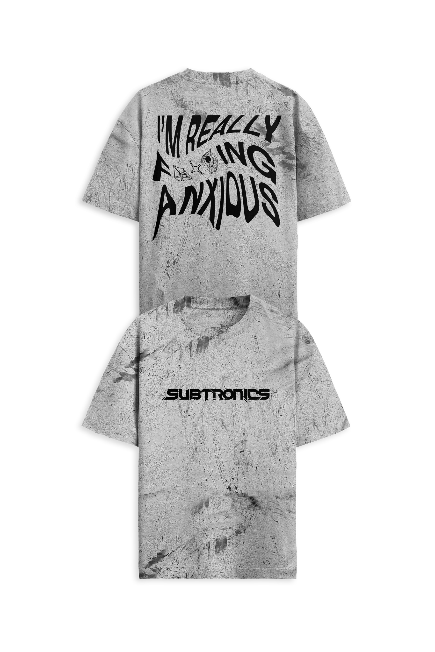SUBTRONICS - ANXIOUS TIE DYE TEE