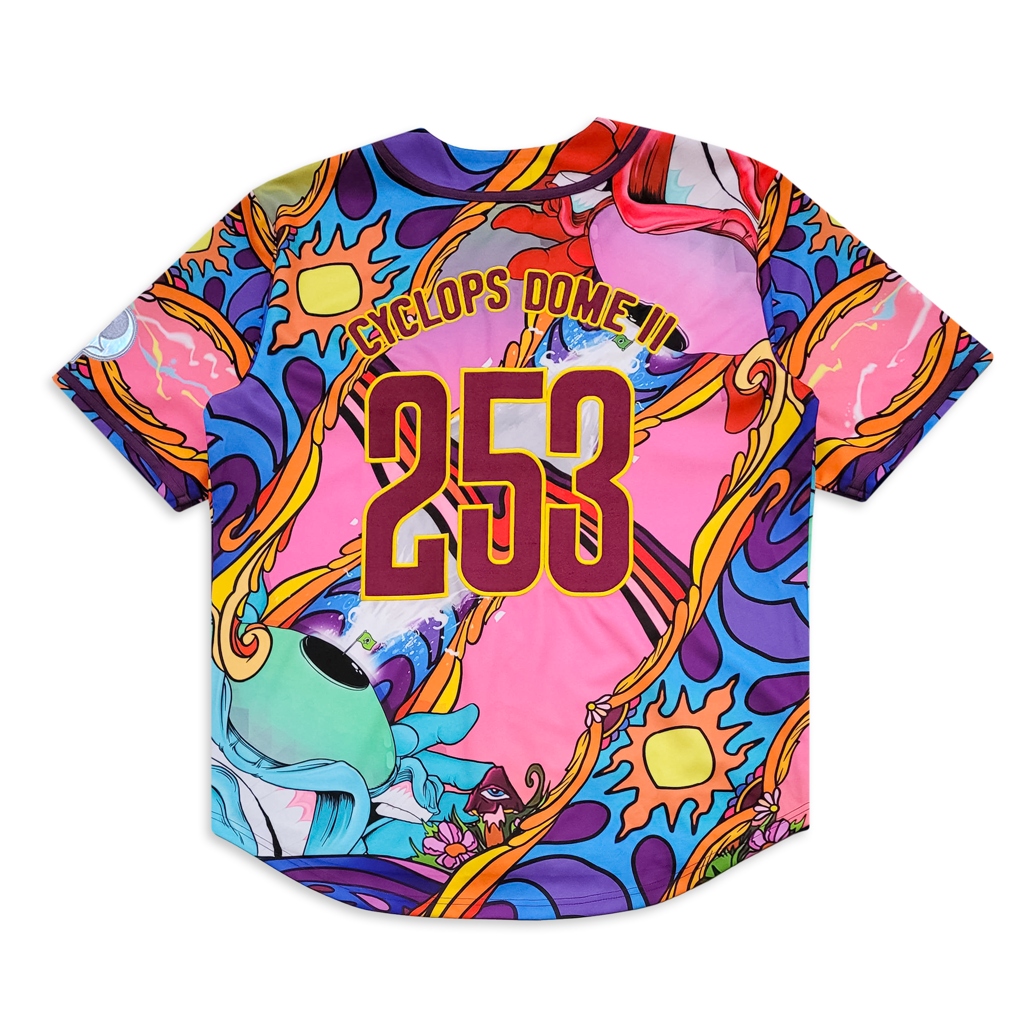 CYCLOPS DOME 2 BASEBALL JERSEY (pre sale)