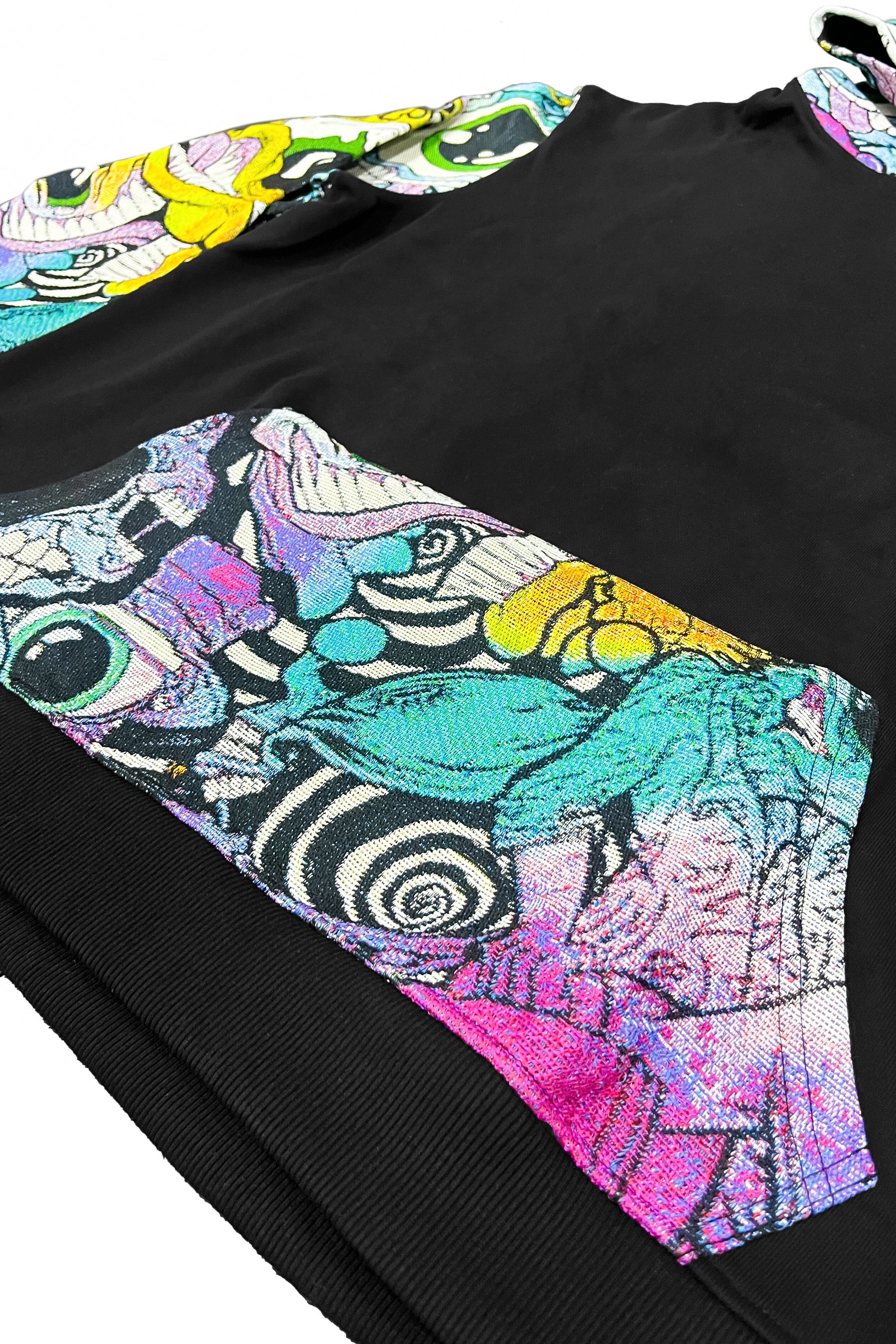 SUBTRONICS X AB CUSTOM HEAVYWEIGHT X KNIT WOVEN PULLOVER HOODIE