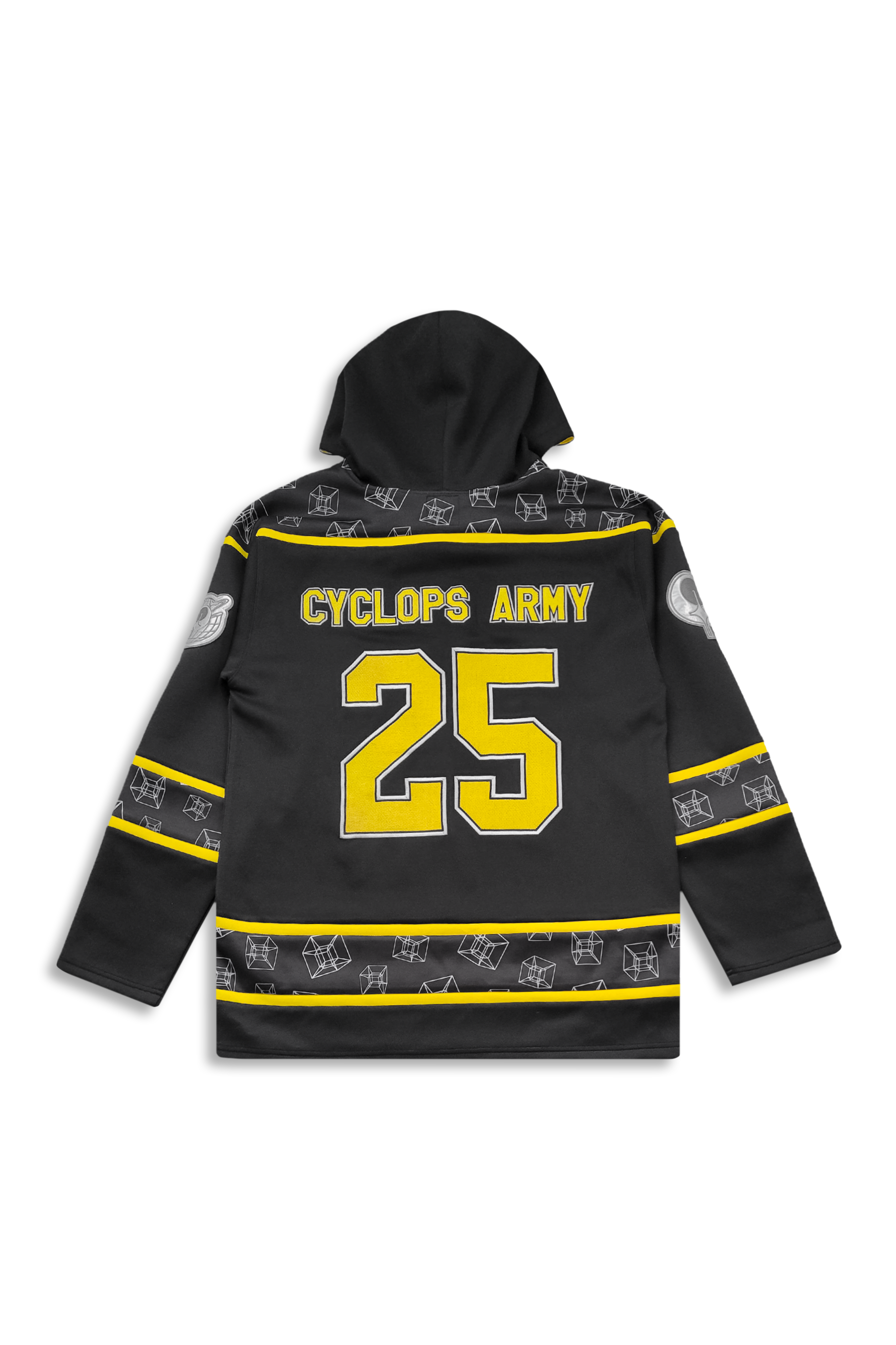 SUBTRONICS - CYCLOPS ARMY Hooded Hockey Jersey (pre order)