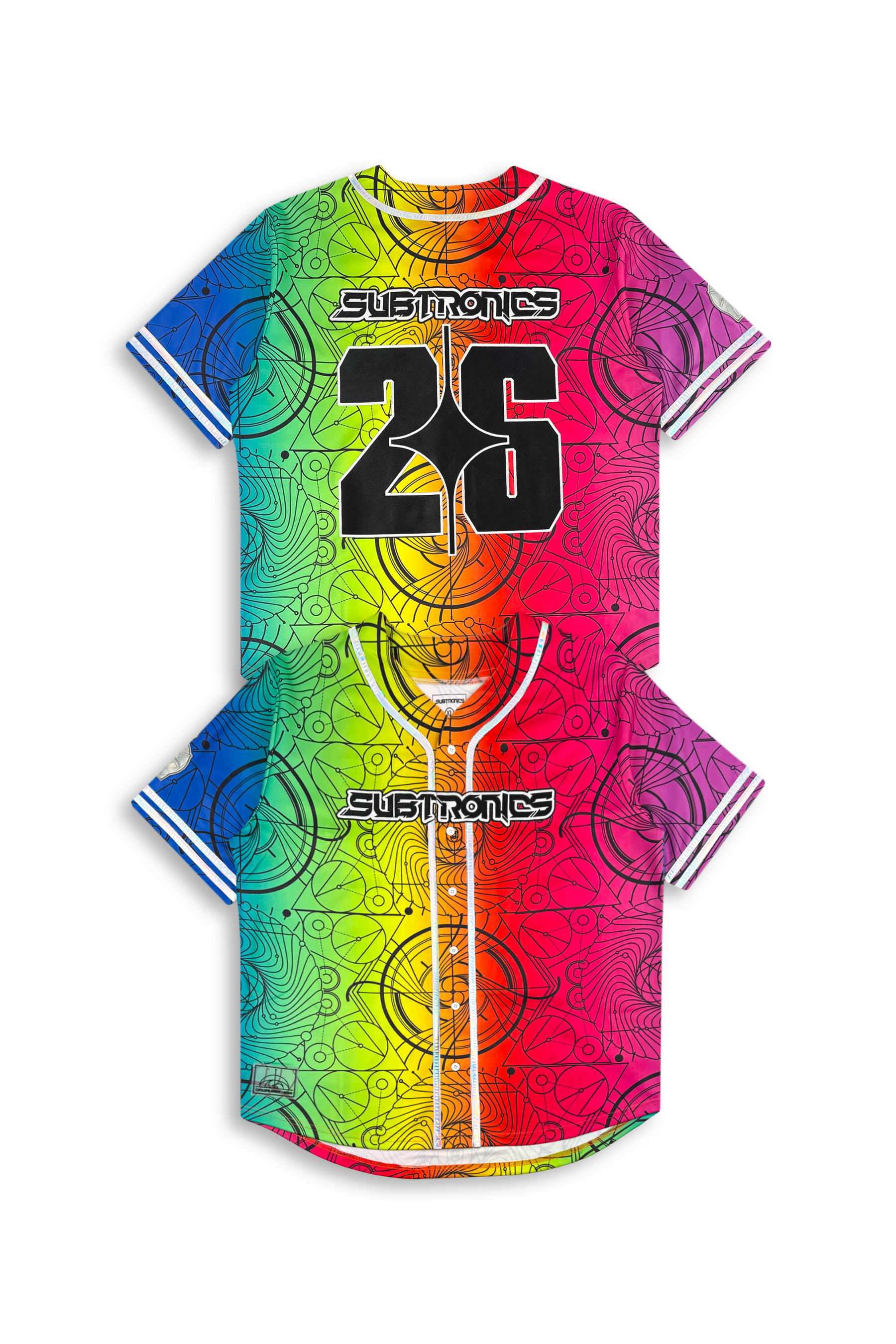 SUBTRONICS - PRISM BASEBALL JERSEY