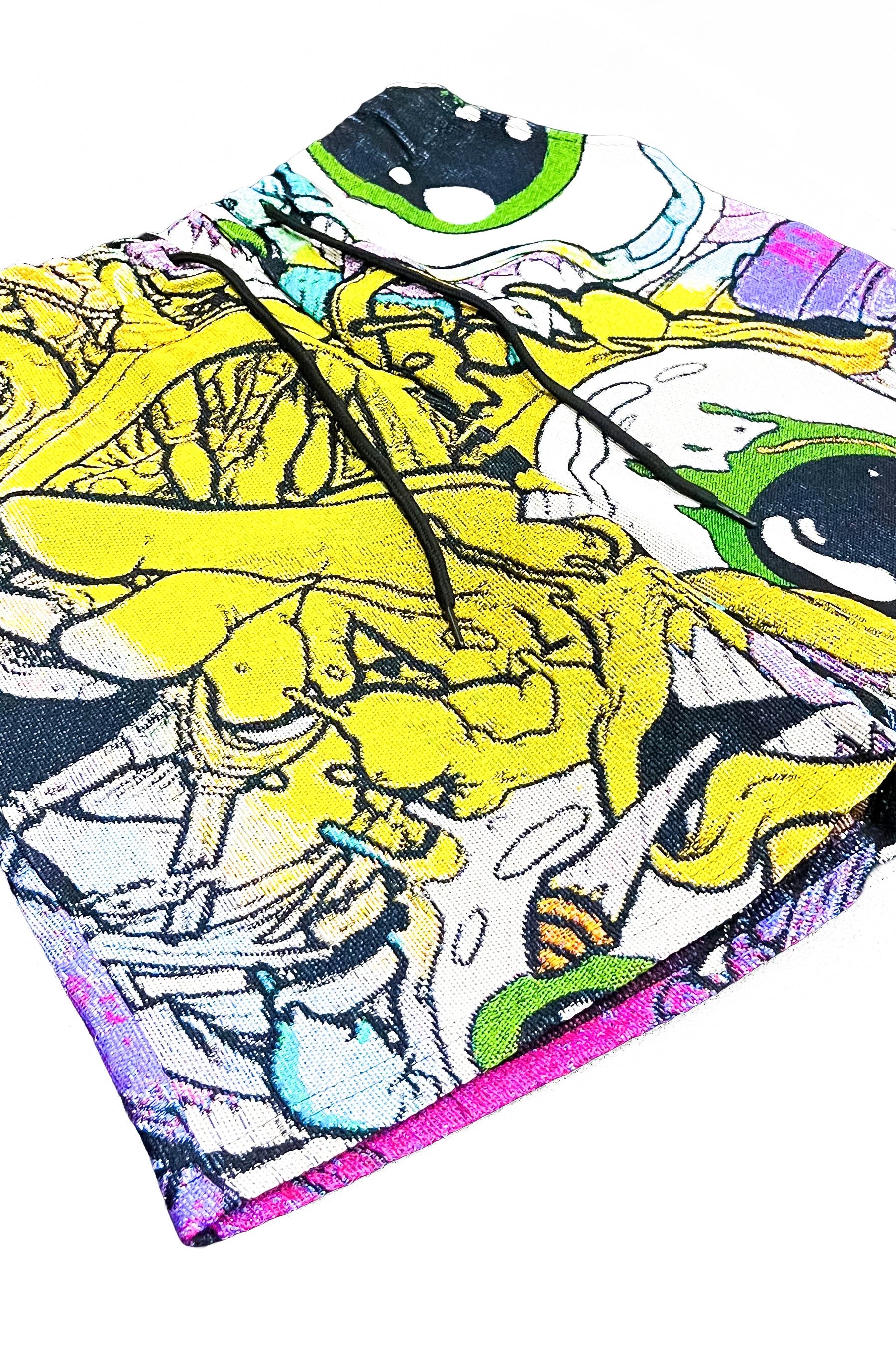 SUBTRONICS X AB CUSTOM KNIT WOVEN SHORTS