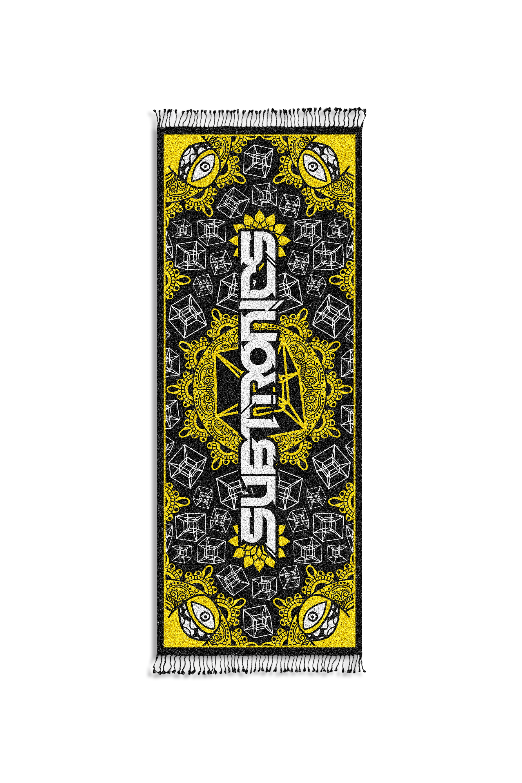 SUBTRONICS -  CYCLOPS  Knit Pashmina