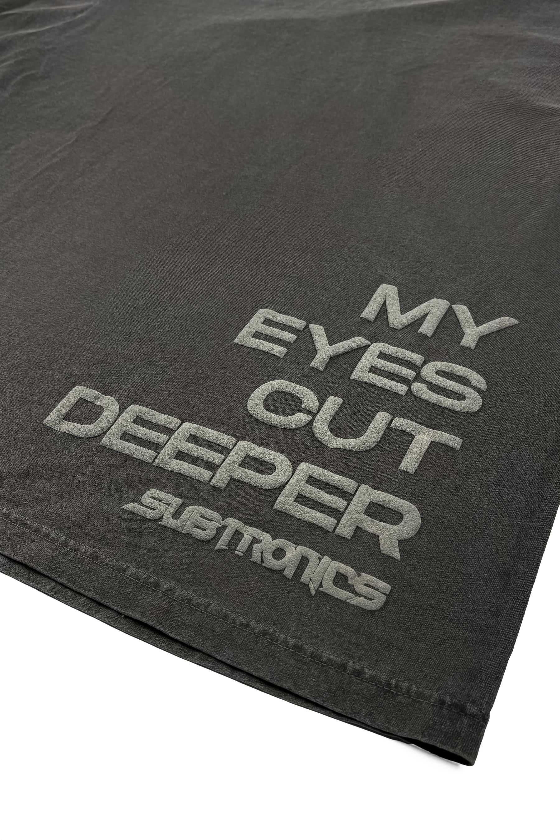 SUBTRONICS - EYES CUT DEEPER DROP SHOULDER PREMIUM TEE