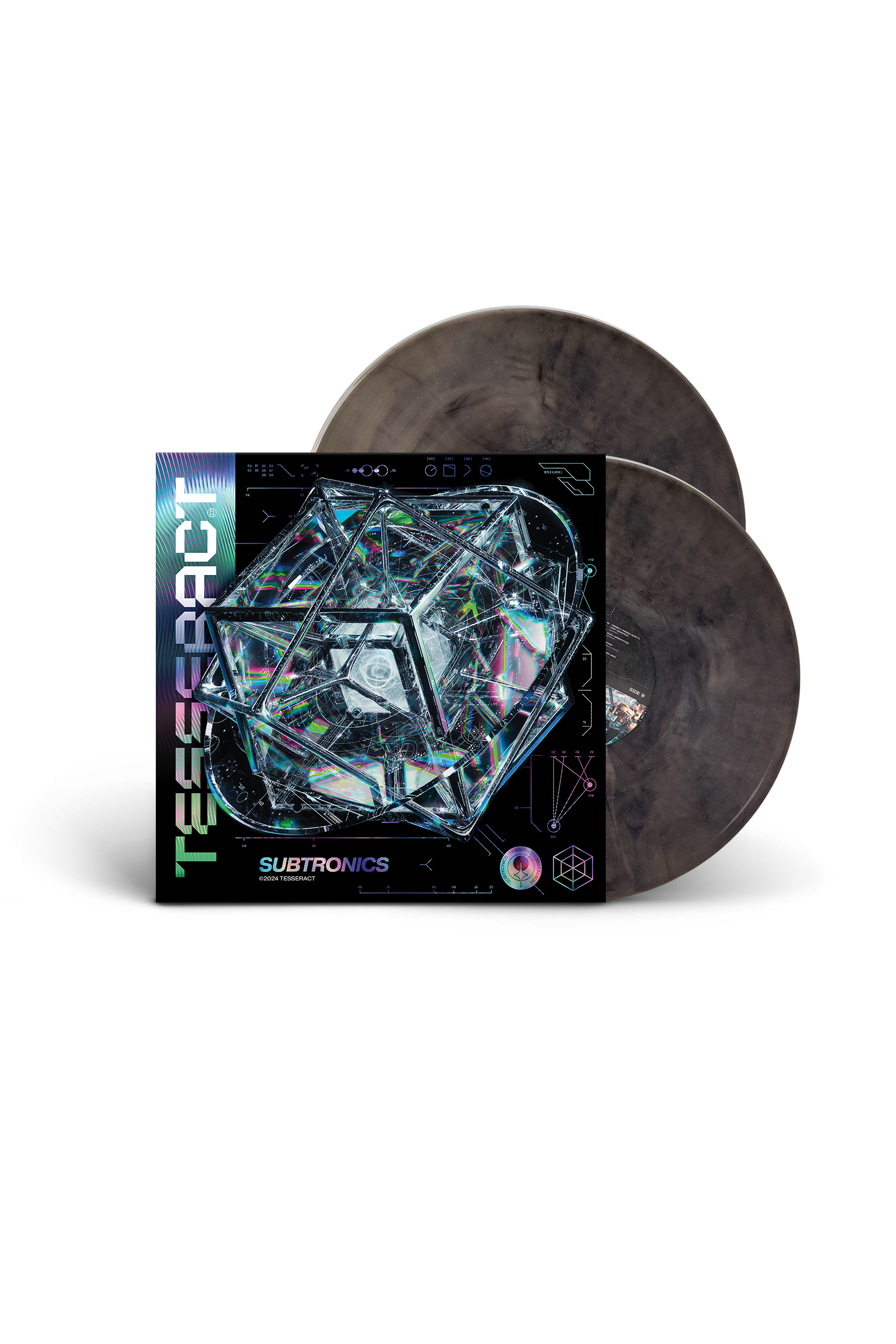 Subtronics - Tesseract - Double Gatefold Vinyl (Black Smoke Sparkle)