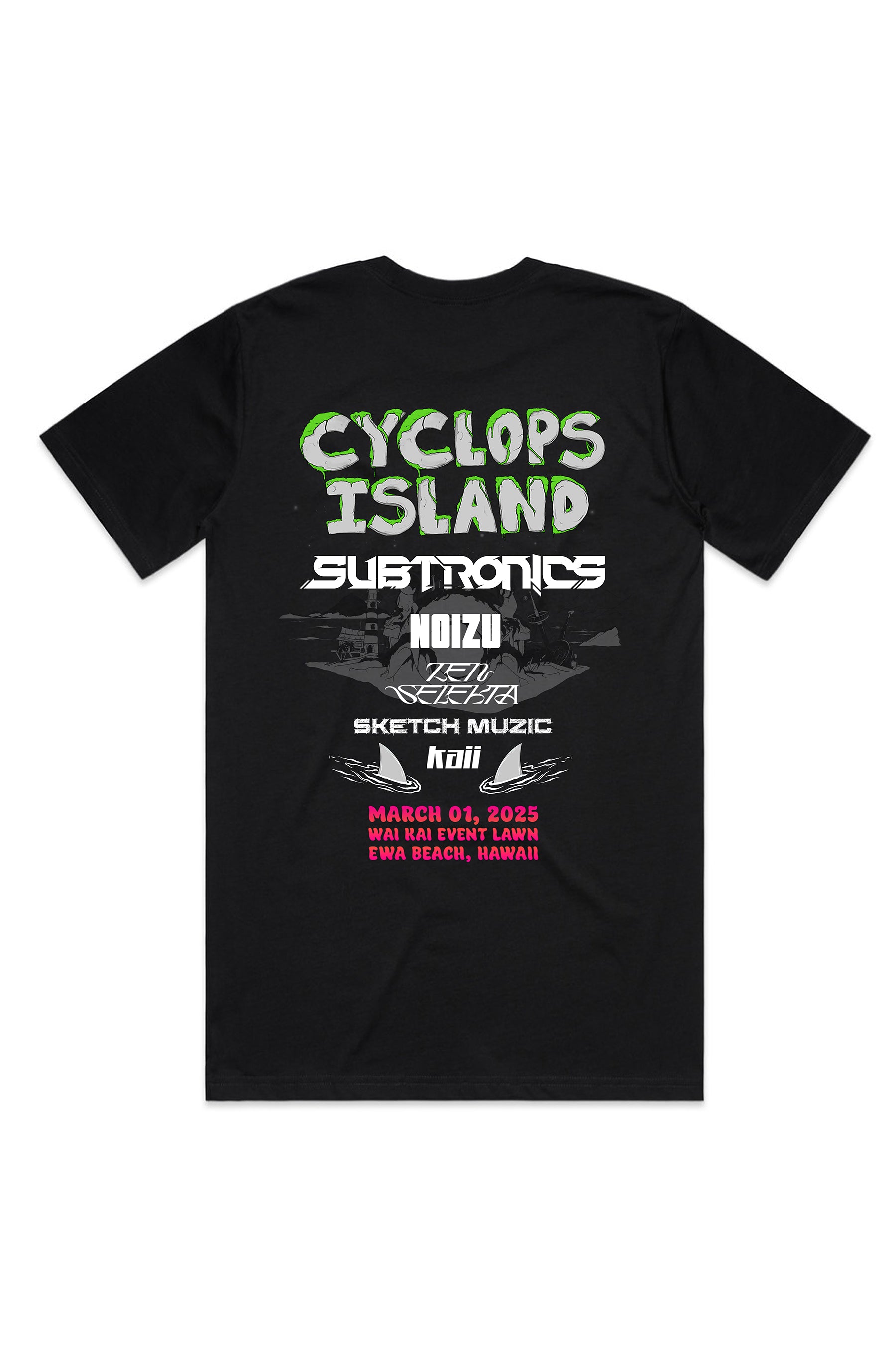 SUBTRONICS - CYCLOPS ISLAND Tee