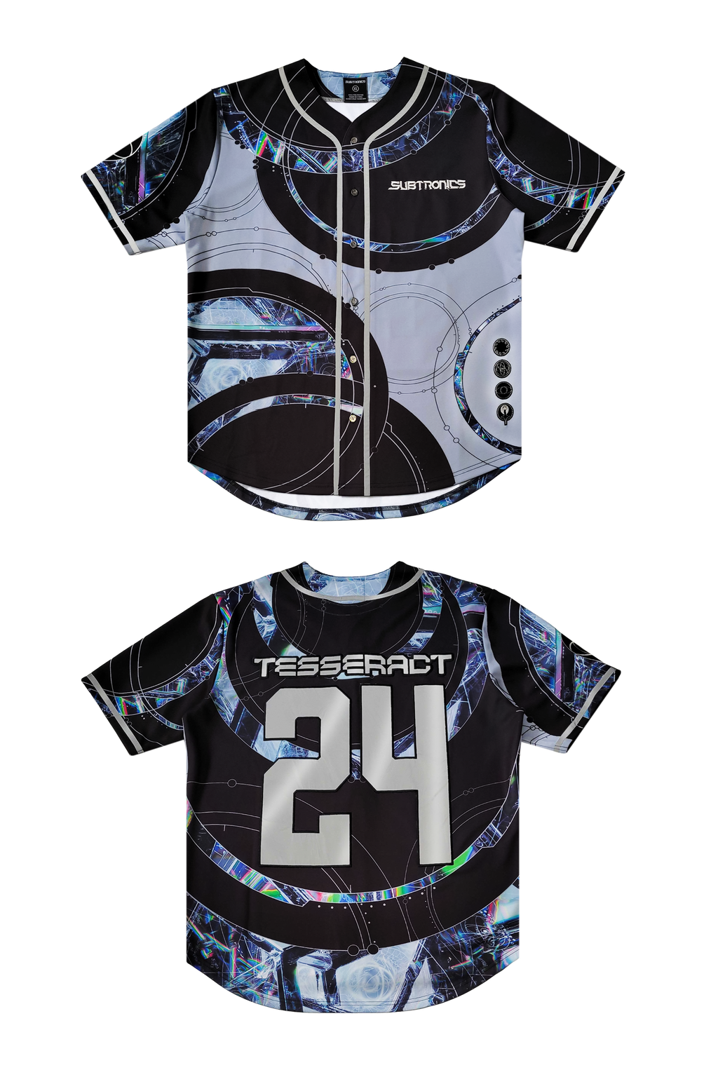 Subtronics Fractal Inversion outlets Baseball Jersey