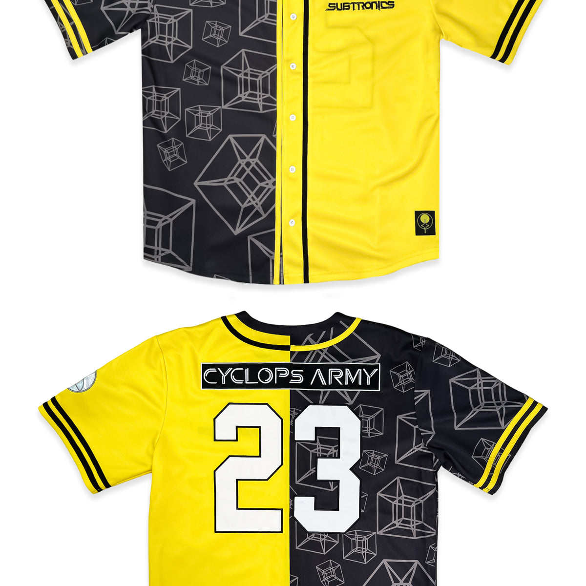 Merchize Subtronics Cyclops Army Crop Jersey (Blue/Green) XS / White