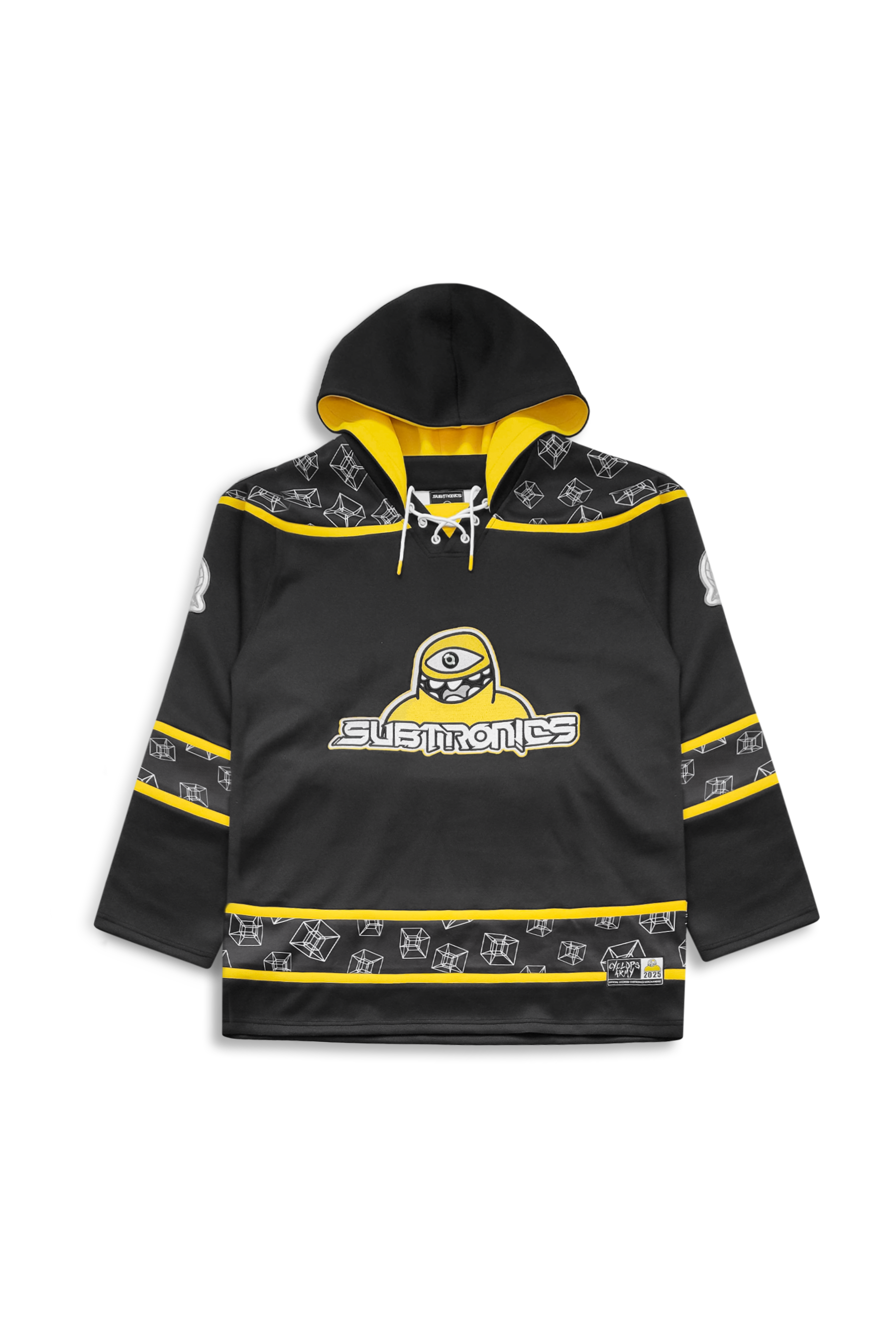 SUBTRONICS - CYCLOPS ARMY Hooded Hockey Jersey (pre order)