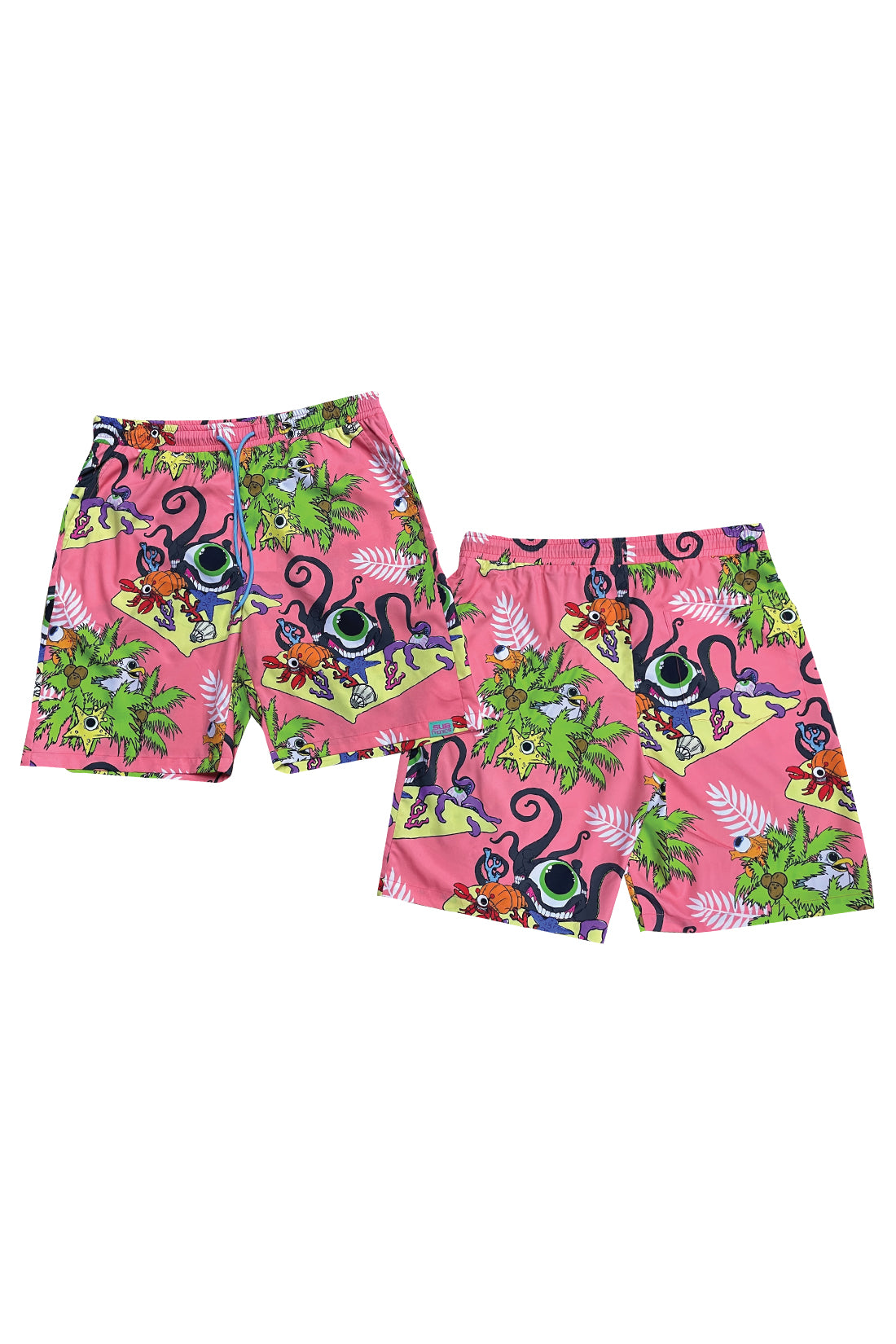 Cyclops Cove 2  - Tropical Men's Shorts